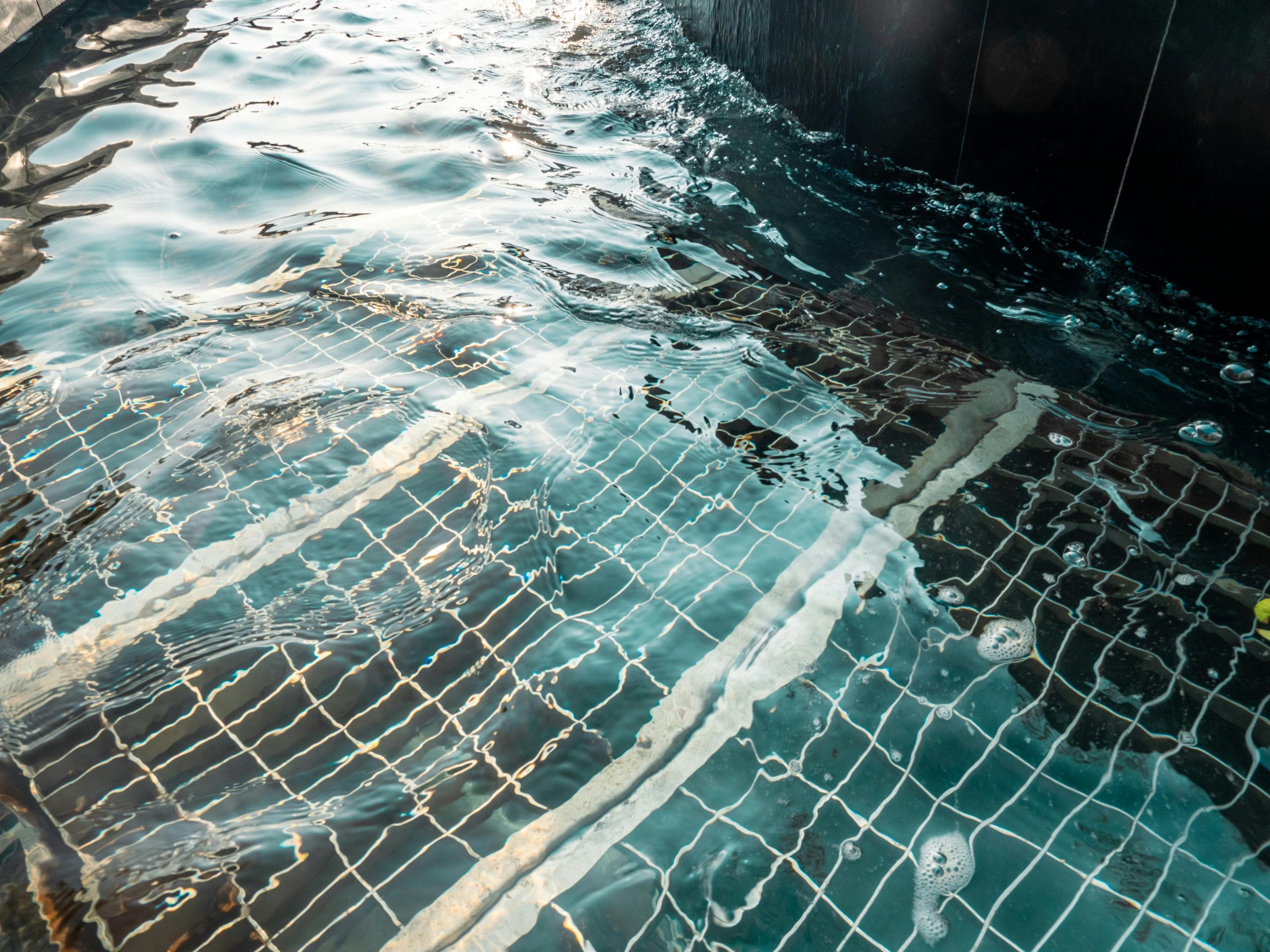 bicarbonate eau verte piscine solution