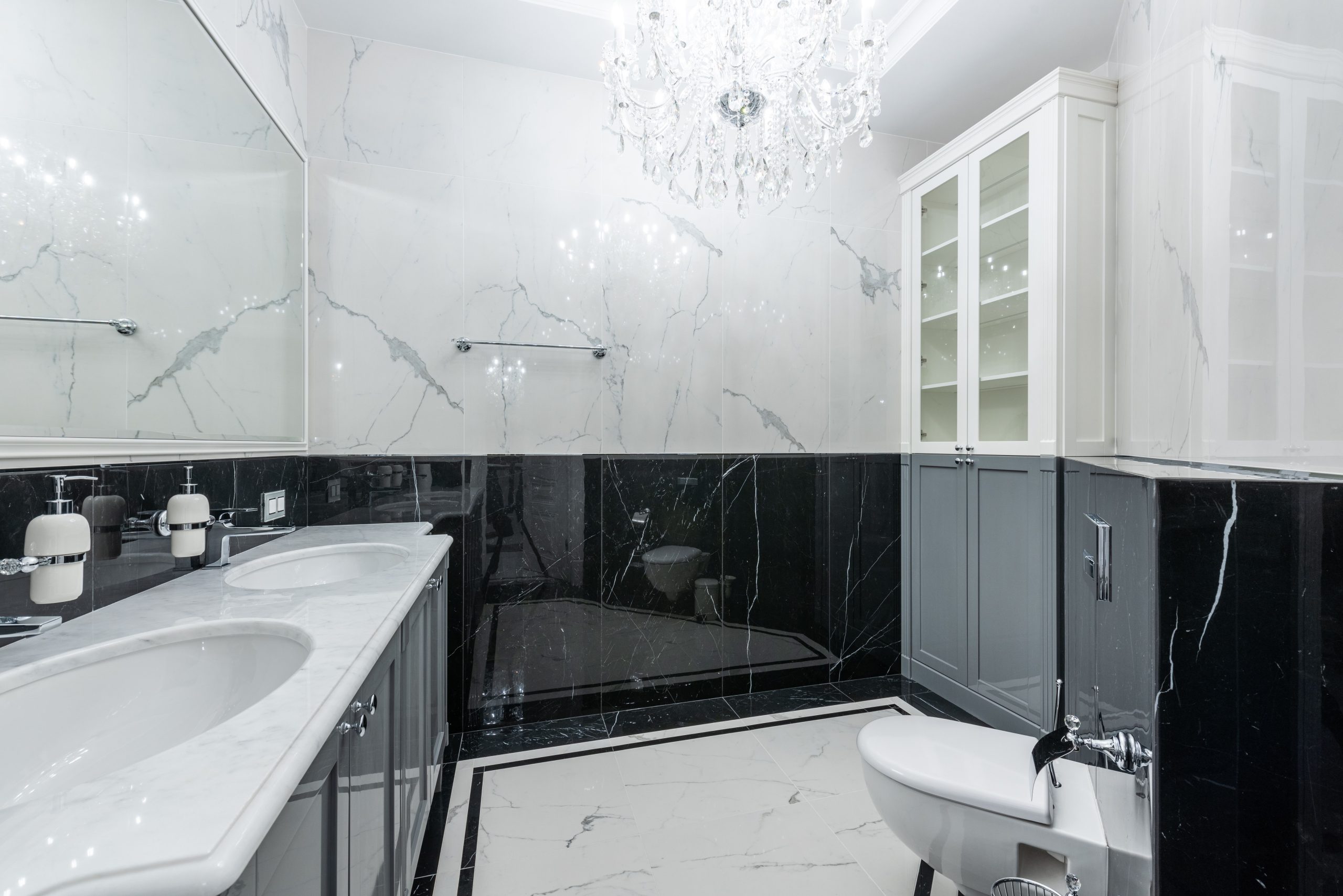 Durabilité du marbre en salle de bain