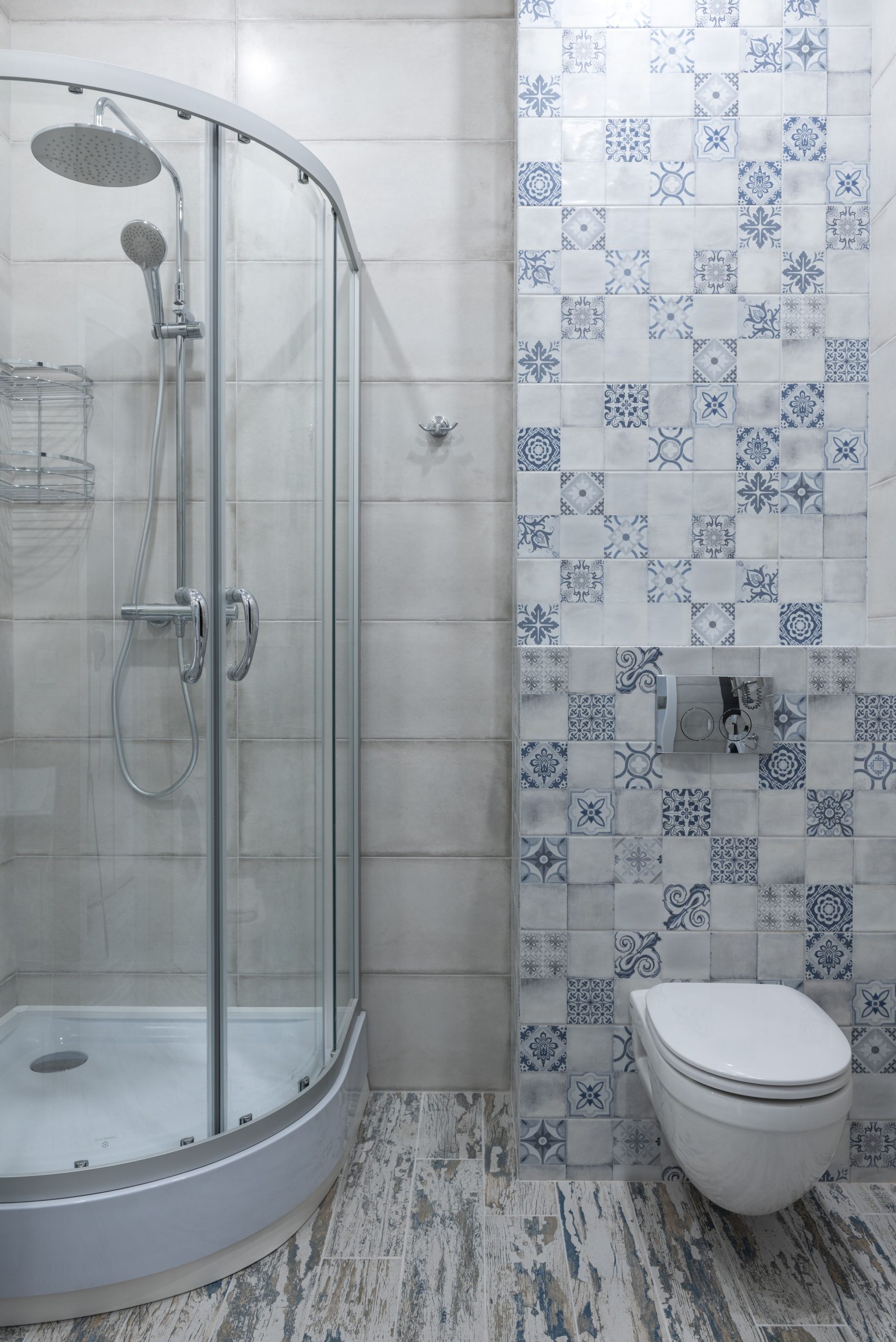 Différents types de pommeaux de douche