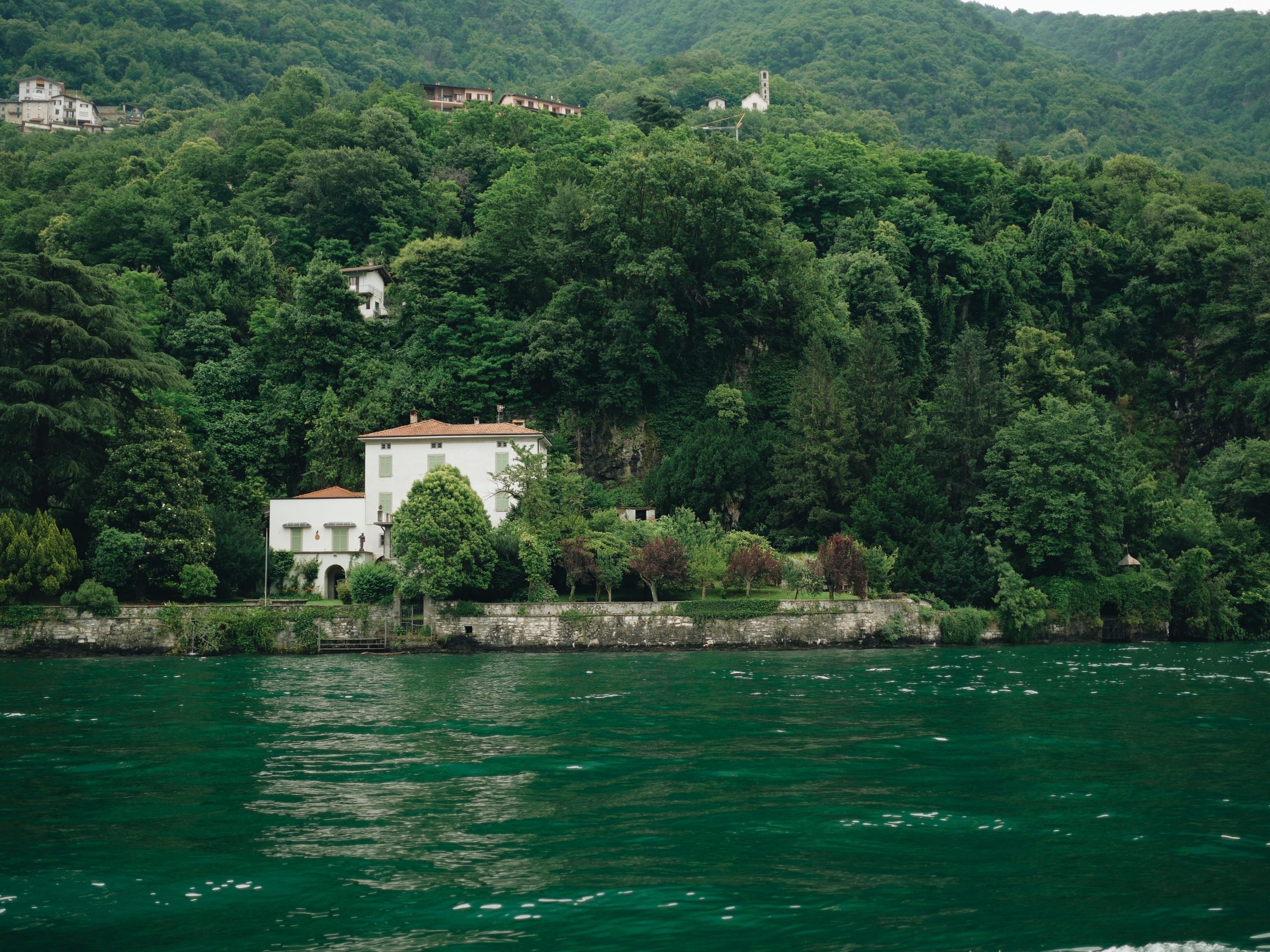 Charmante villa au bord du lac Côme en Lombardie