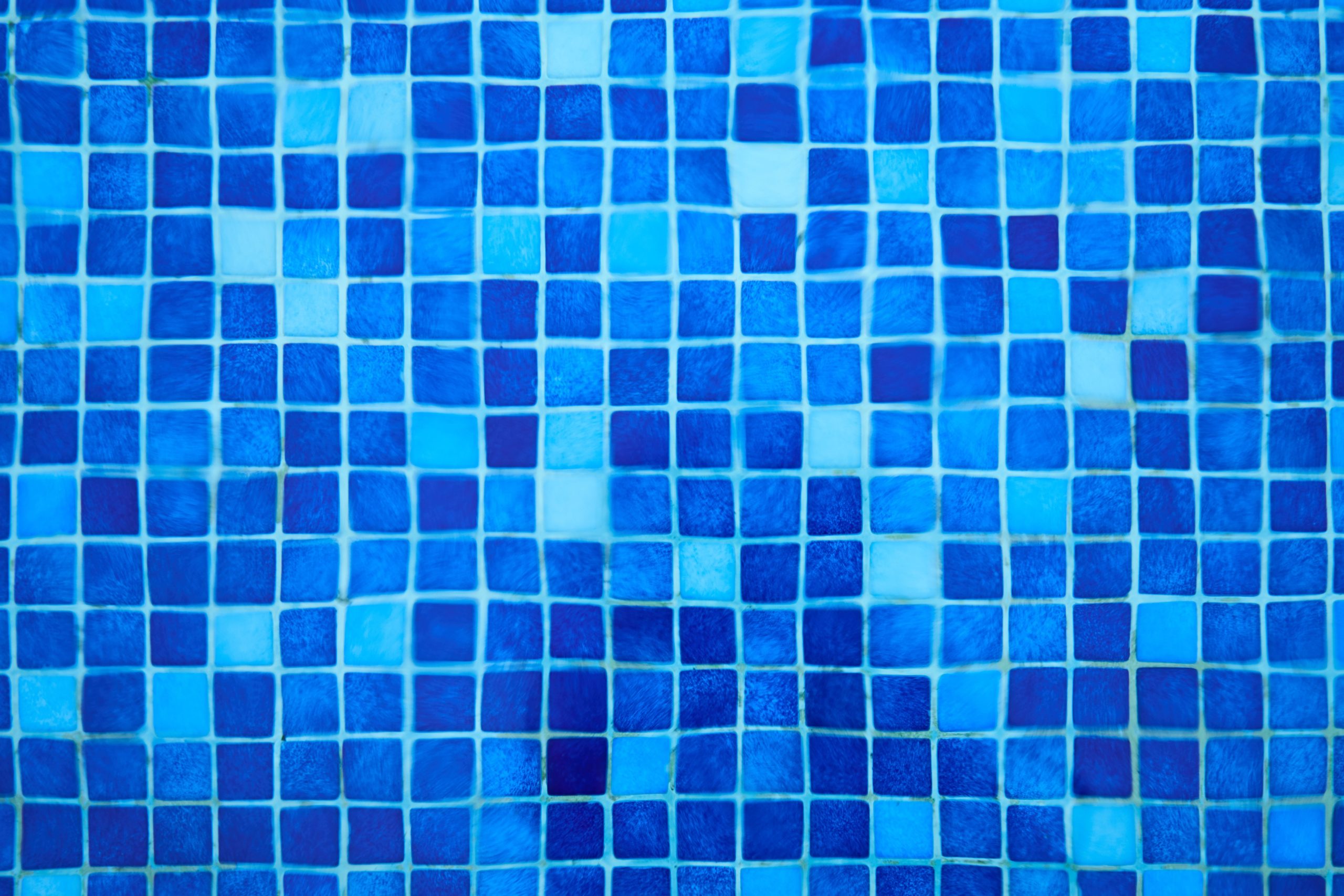 Mosaïque carrelage bleu texture vibrante